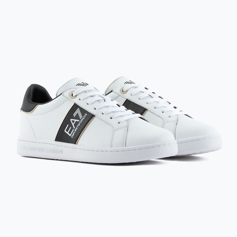Obuv EA7 Emporio Armani Classic Logo white/ black/ gold 8