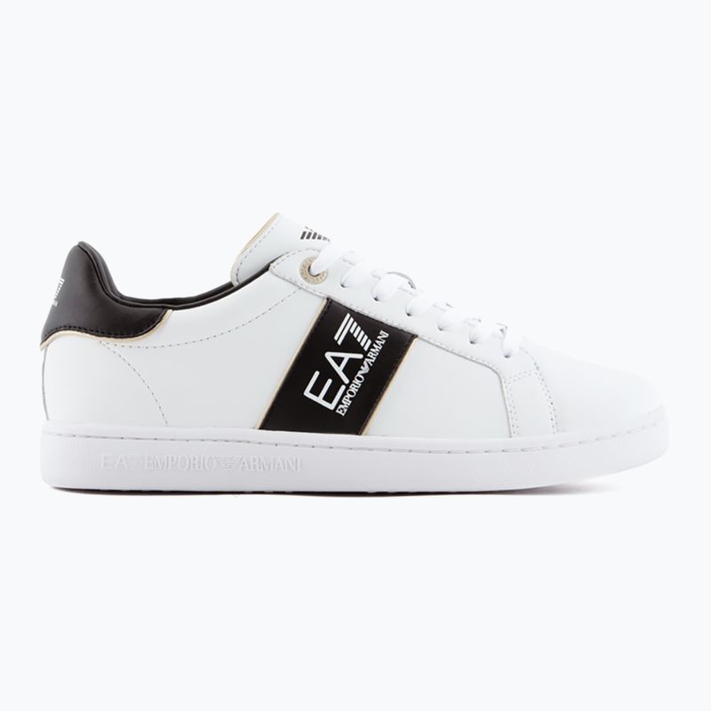 Obuv EA7 Emporio Armani Classic Logo white/ black/ gold 9