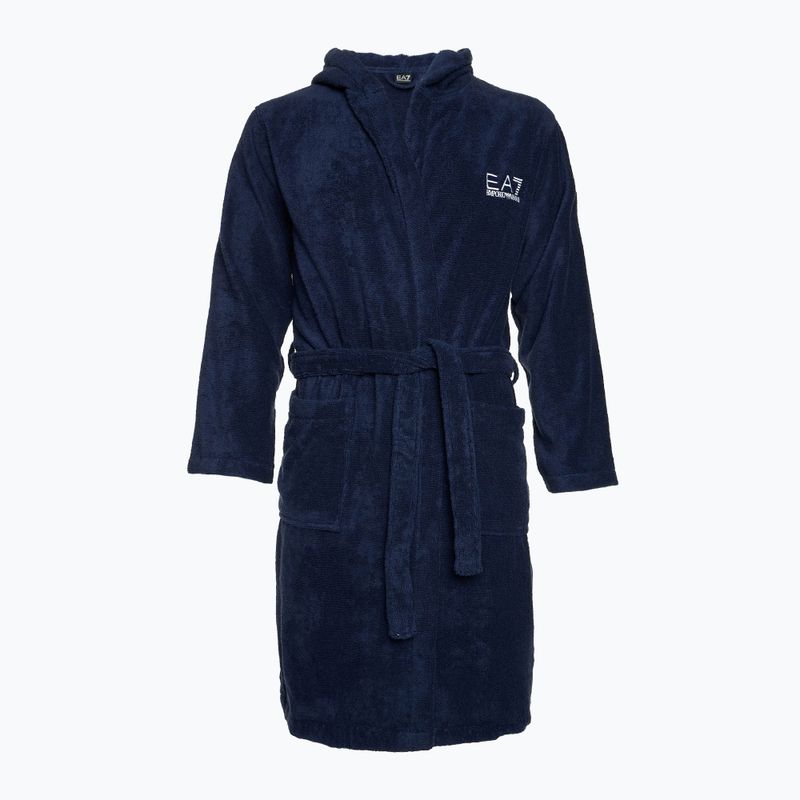 Župan EA7 Emporio Armani Water Sports Core blu navy/ bianco