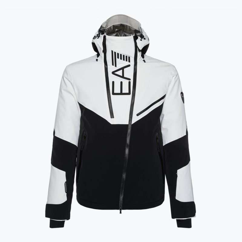 EA7 Emporio Armani pánska lyžiarska bunda Giubbotto 6RPG02 white