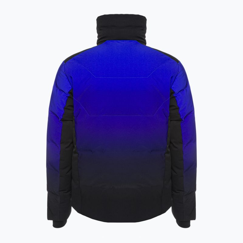 Pánska lyžiarska bunda EA7 Emporio Armani Fiacca Piumino 6RPG06 v modrom odtieni 2