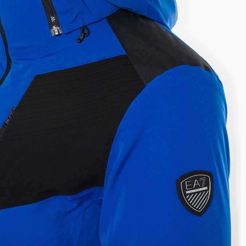 Pánska lyžiarska bunda EA7 Emporio Armani Giubbotto 6RPG07 new royal blue 5