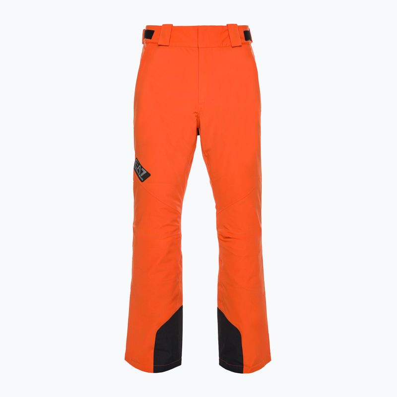EA7 Emporio Armani pánske lyžiarske nohavice Pantaloni 6RPP27 fluo orange 3