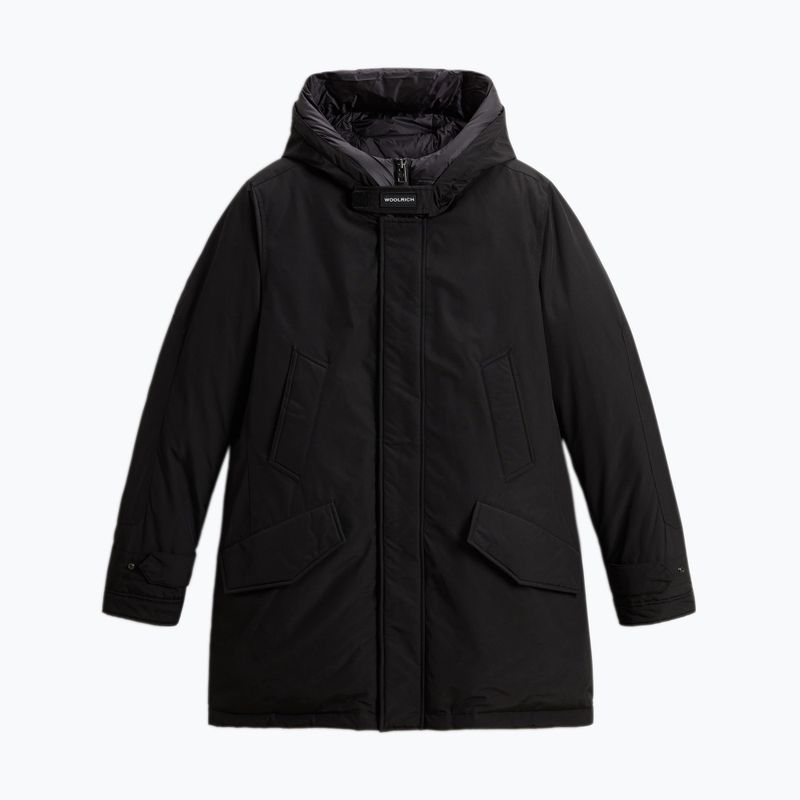 Pánska bunda Woolrich Polar High Collar čierna 6
