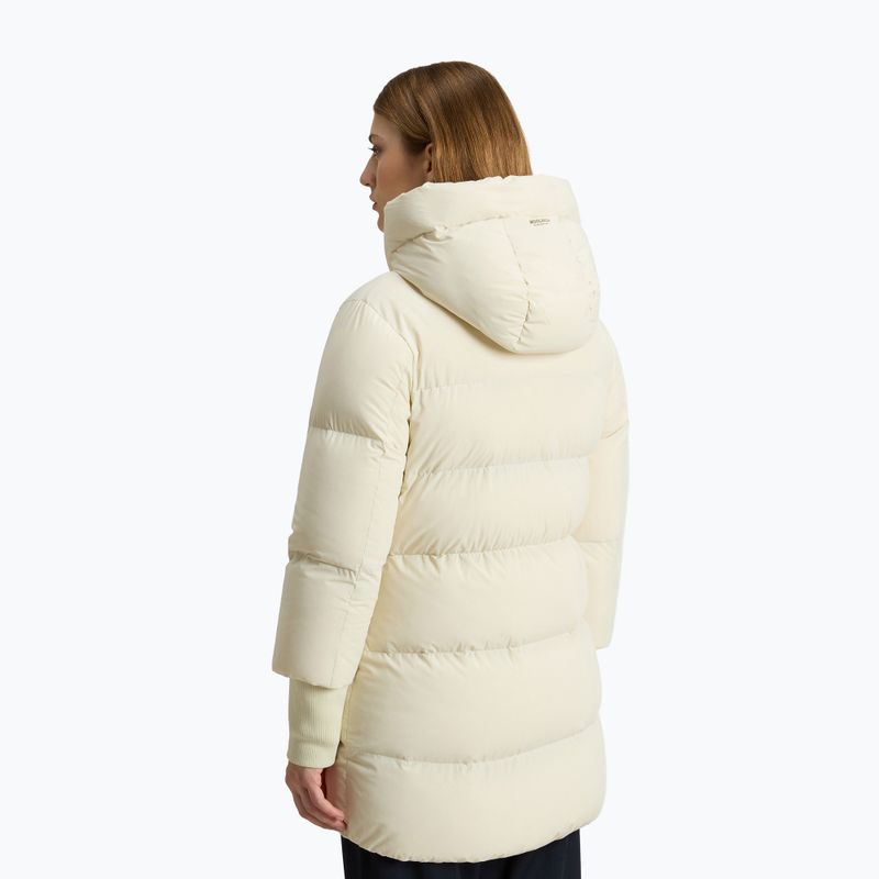 Dámská bunda Woolrich Cloud Madison Coat mléčná smetana 3