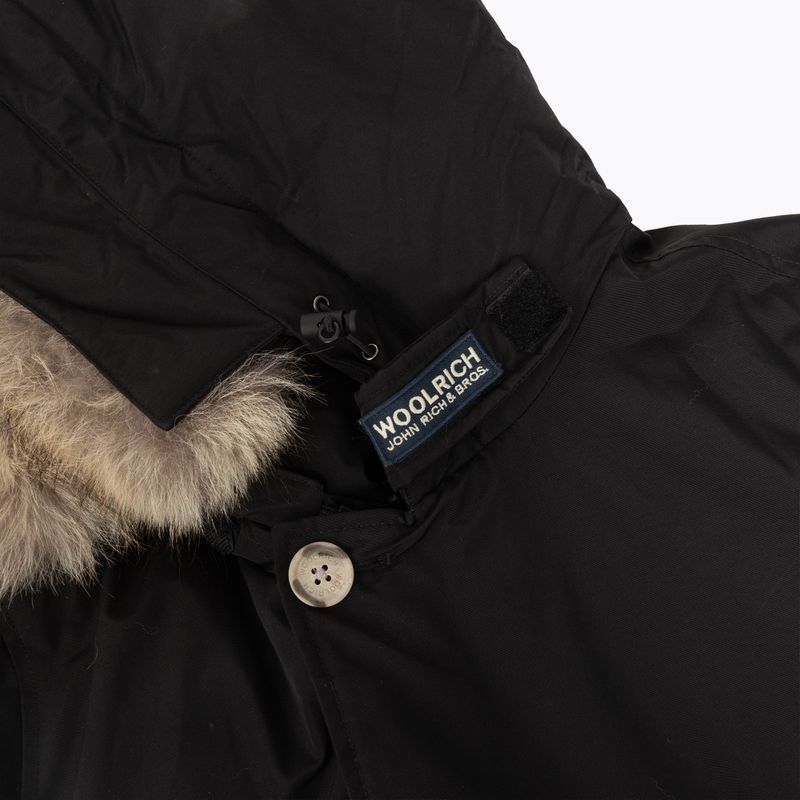 Pánska zateplená bunda Woolrich Arctic Detachable Fur Anorak black 4
