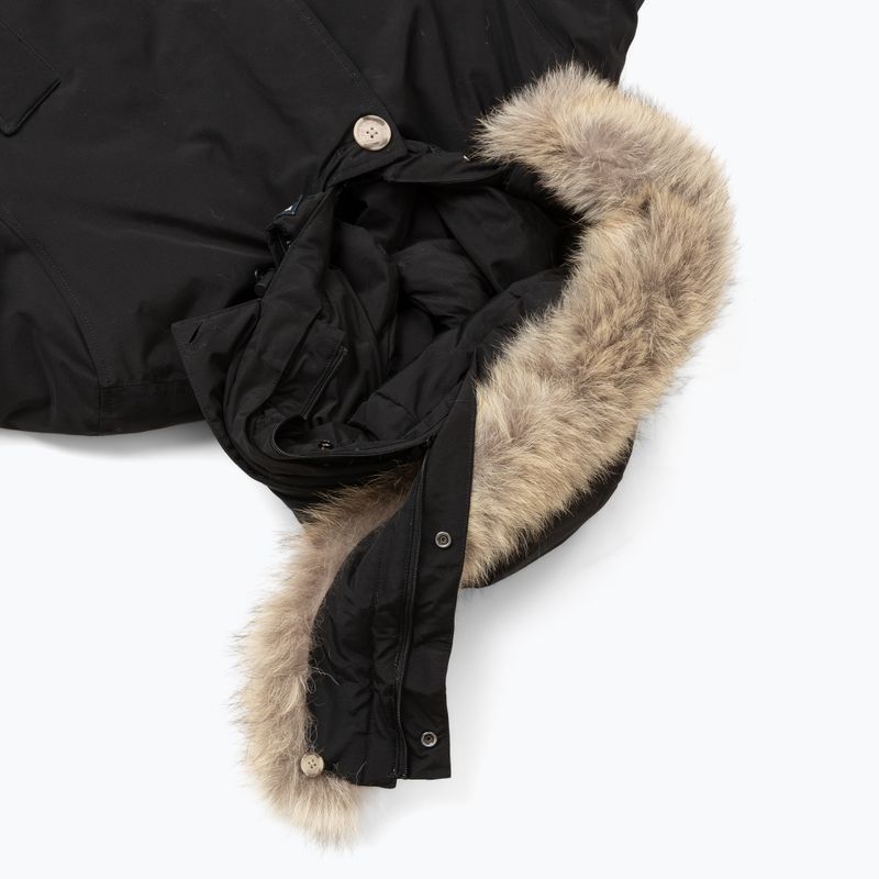 Pánska zateplená bunda Woolrich Arctic Detachable Fur Anorak black 7