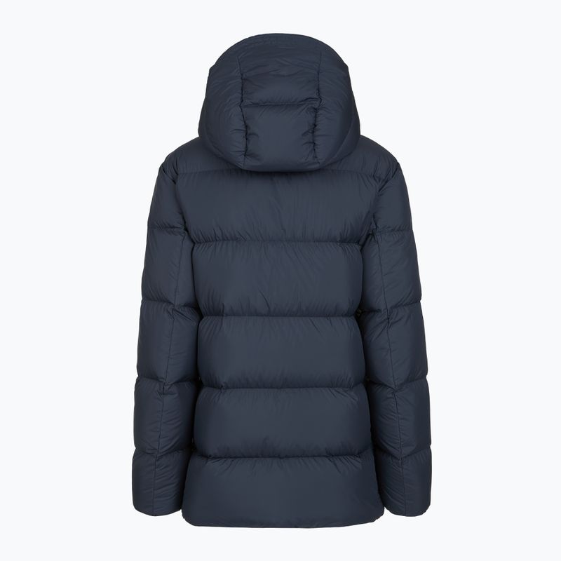 Pánska bunda Kurtka Woolrich Cloud Davis Parka melton blue 2