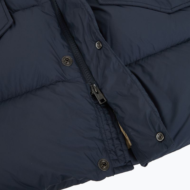 Pánska bunda Kurtka Woolrich Cloud Davis Parka melton blue 5