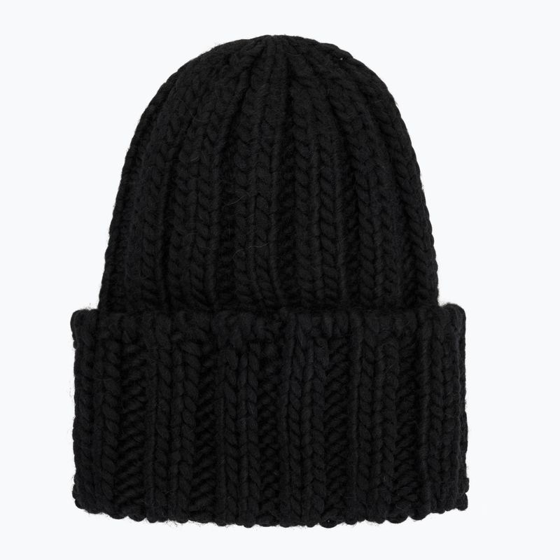 Dámska zimná čiapka Woolrich Chunky Beanie 2026 black 2