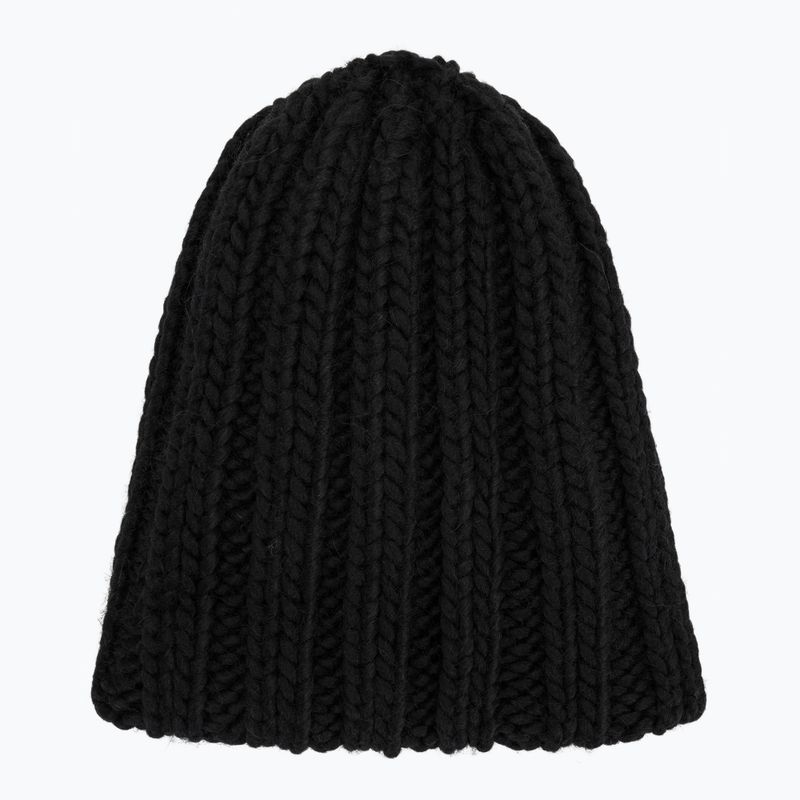 Dámska zimná čiapka Woolrich Chunky Beanie 2026 black 4
