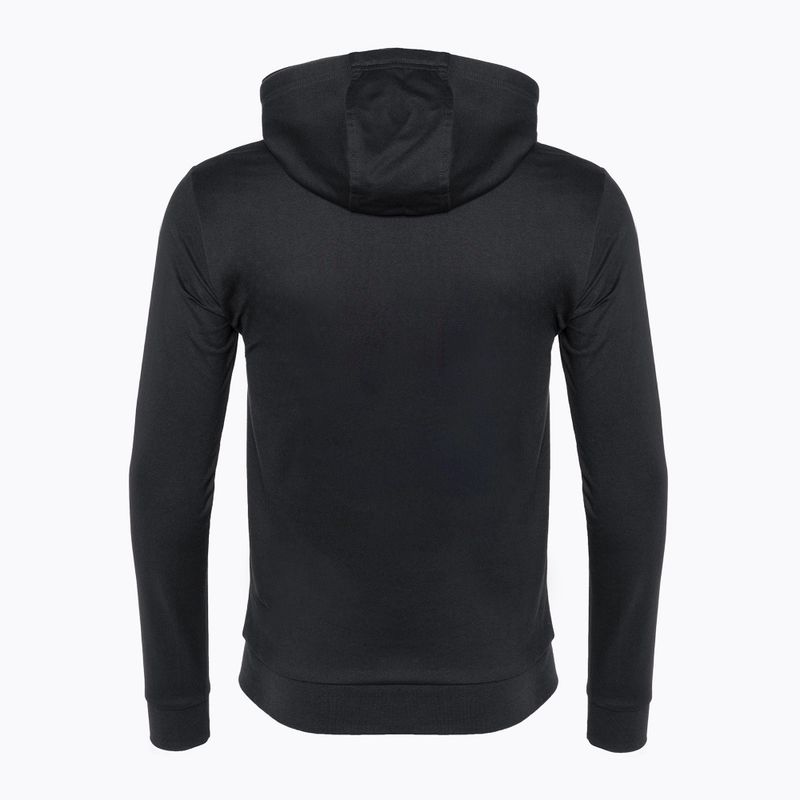Pánska mikina EA7 Emporio Armani Train Logo Series Hoodie Extended Logo Coft night blue/white logo 6