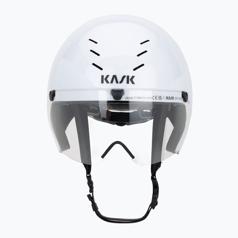 Cyklistická prilba KASK Bambino Pro white/clear 2