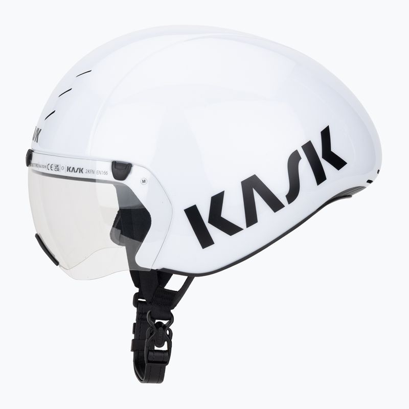 Cyklistická prilba KASK Bambino Pro white/clear 3