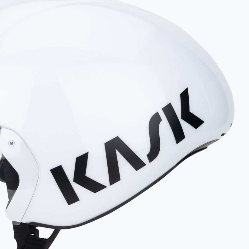 Cyklistická prilba KASK Bambino Pro white/clear 7