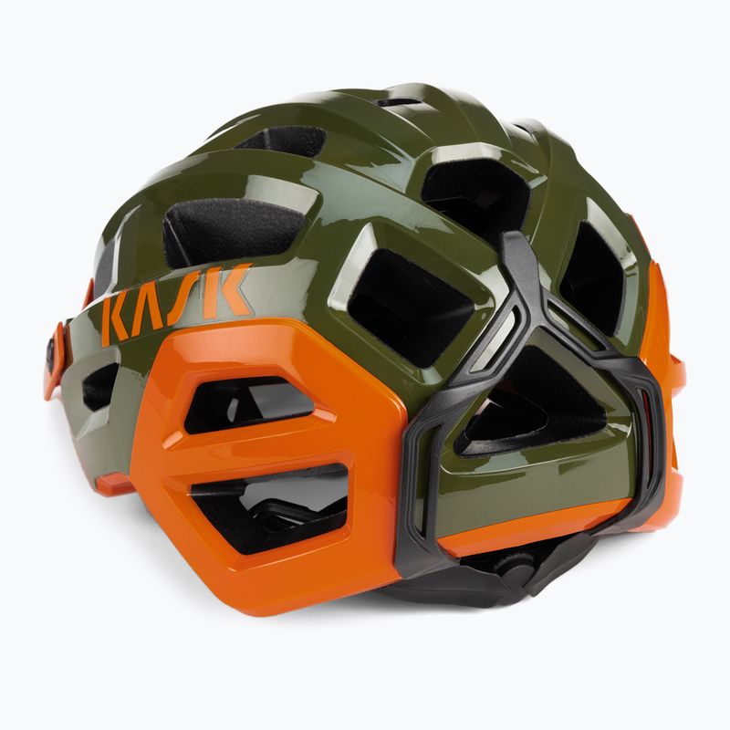 Cyklistická prilba KASK Rex zeleno-oranžová CHE00038.266 4