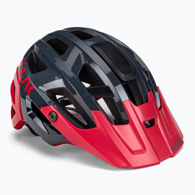 Cyklistická prilba KASK Rex čierno-červená CHE00038.267