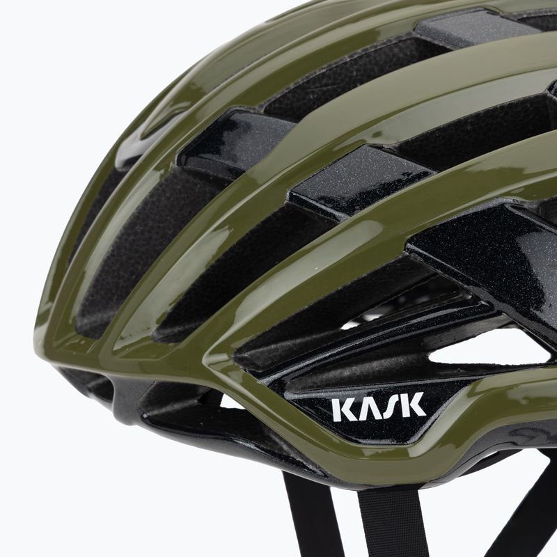 Cyklistická prilba KASK Valegro olive green 7