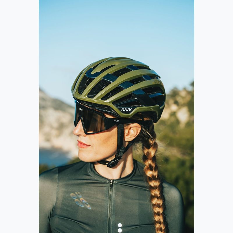 Cyklistická prilba KASK Valegro olive green 5