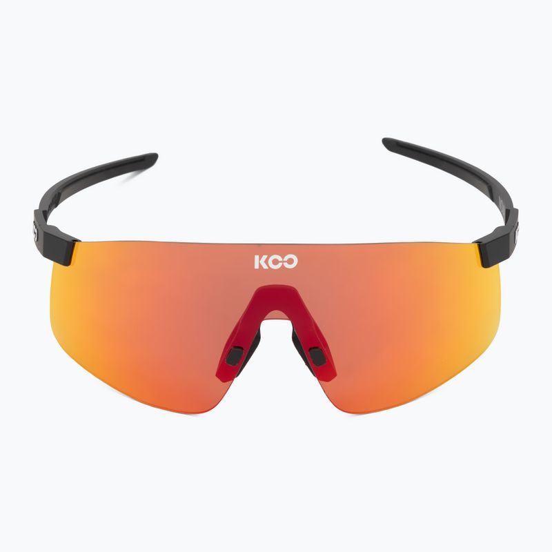 Slnečné okuliare Koo Nova black matt/red mirror 3