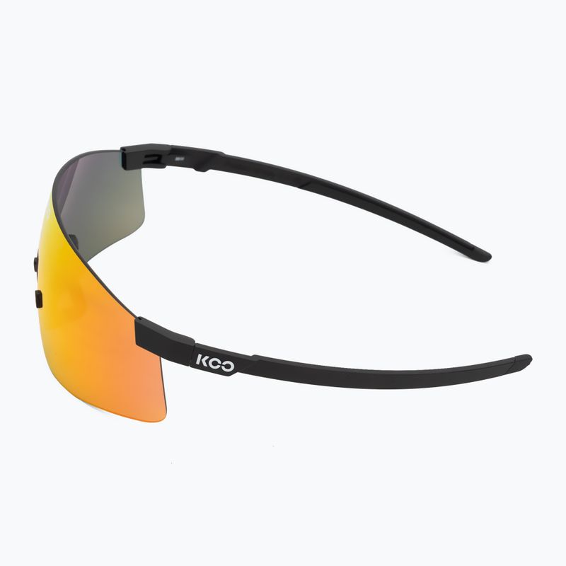 Slnečné okuliare Koo Nova black matt/red mirror 4