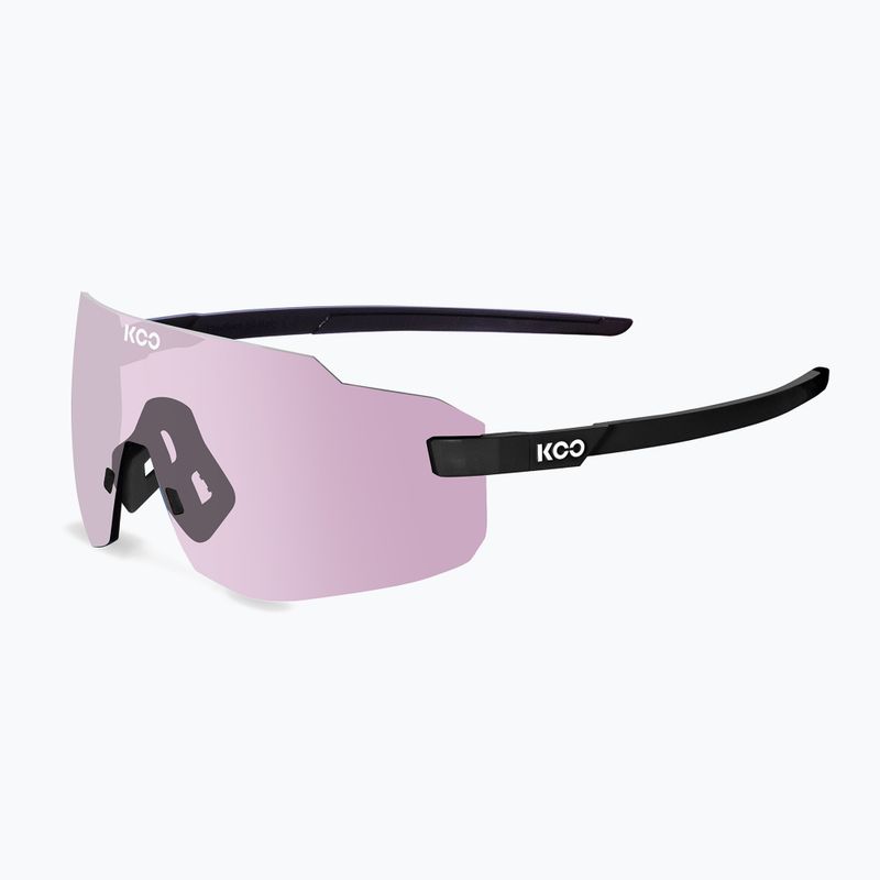 Slnečné okuliare Koo Supernova black matt/photochromic pink