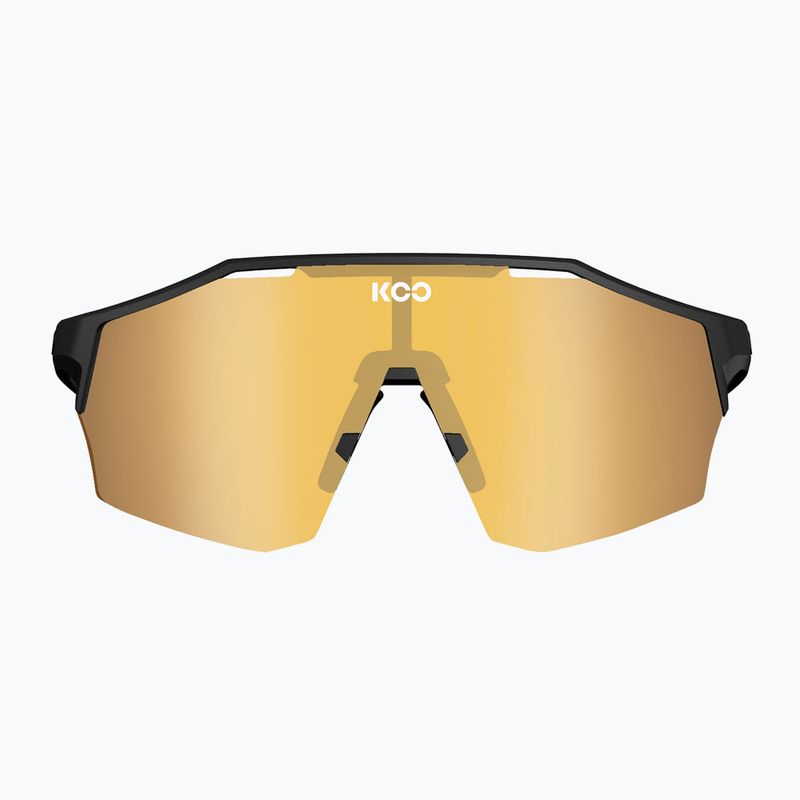 Slnečné okuliare Koo Alibi black matt/gold mirror 2
