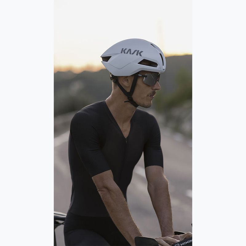 Cyklistická prilba KASK Nirvana white matte 9