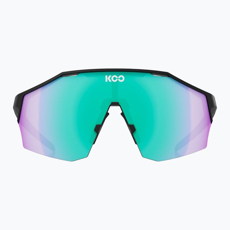 Slnečné okuliare Koo Alibi black matt/green photochromic mirror 2