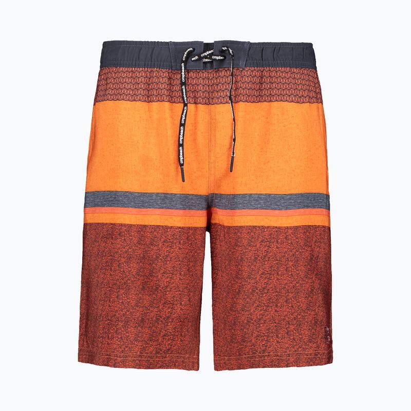 Pánske plavecké šortky CMP oranžové 31R9167/23ZG