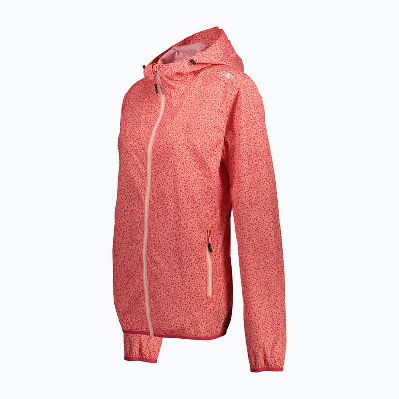 CMP Rain Fix dámska bunda do dažďa ružová 31X7296/C574 2