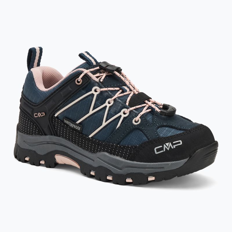 Detská trekingová obuv CMP Rigel Low Wp asphalt/rose