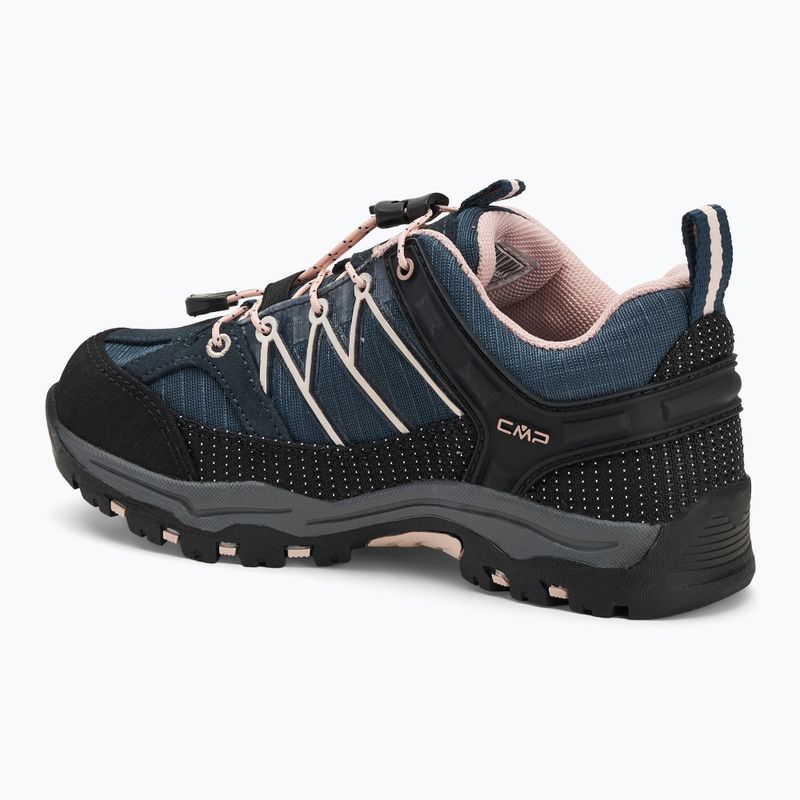 Detská trekingová obuv CMP Rigel Low Wp asphalt/rose 3
