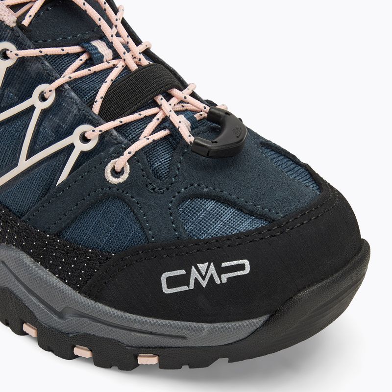 Detská trekingová obuv CMP Rigel Low Wp asphalt/rose 7