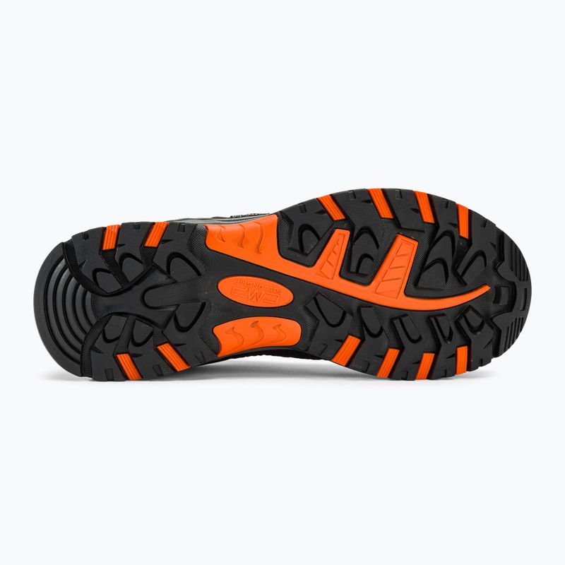 Detské trekové topánky CMP Rigel Low Wp anthracite/flash orange 4