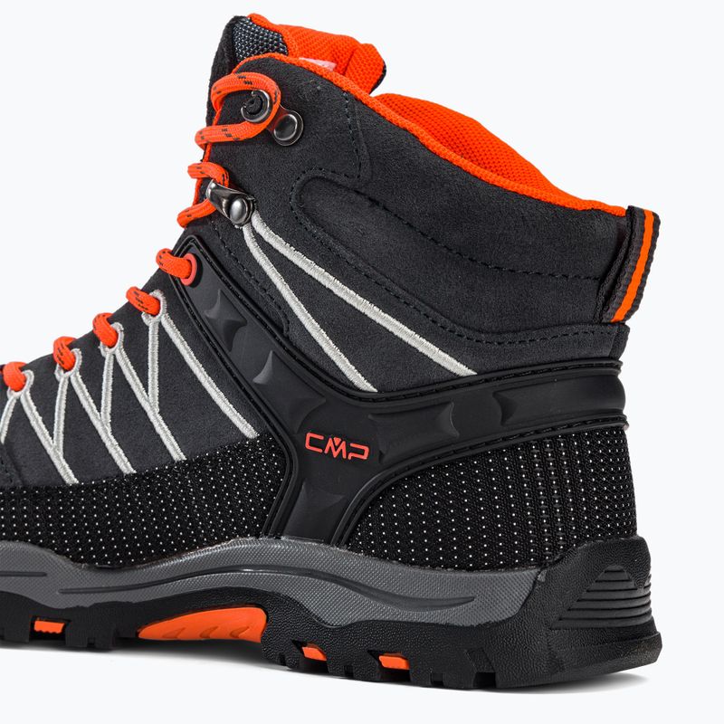 Detské trekové topánky CMP Rigel Mid grey 3Q12944J 10