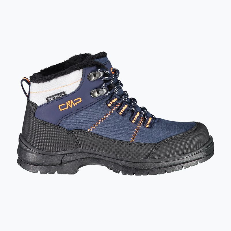 Detské snehule CMP Annuuk Snowboots Wp black/blue 2