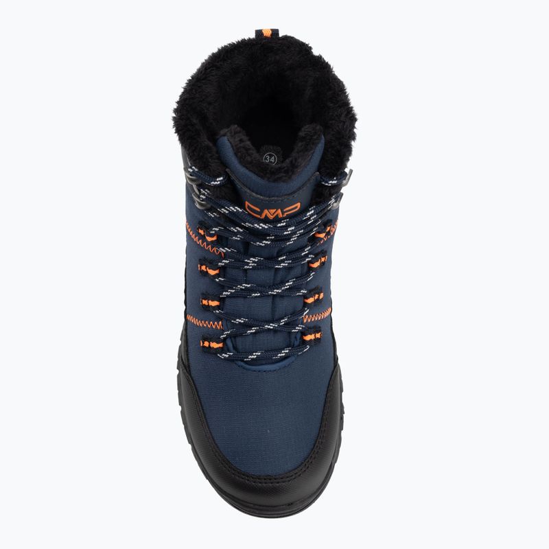 Detské snehule CMP Annuuk Snowboots Wp black/blue 5