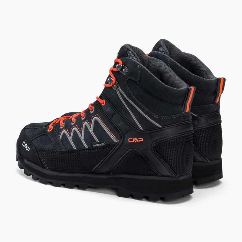 Pánske trekové topánky CMP Moon Mid grey 31Q4797 3