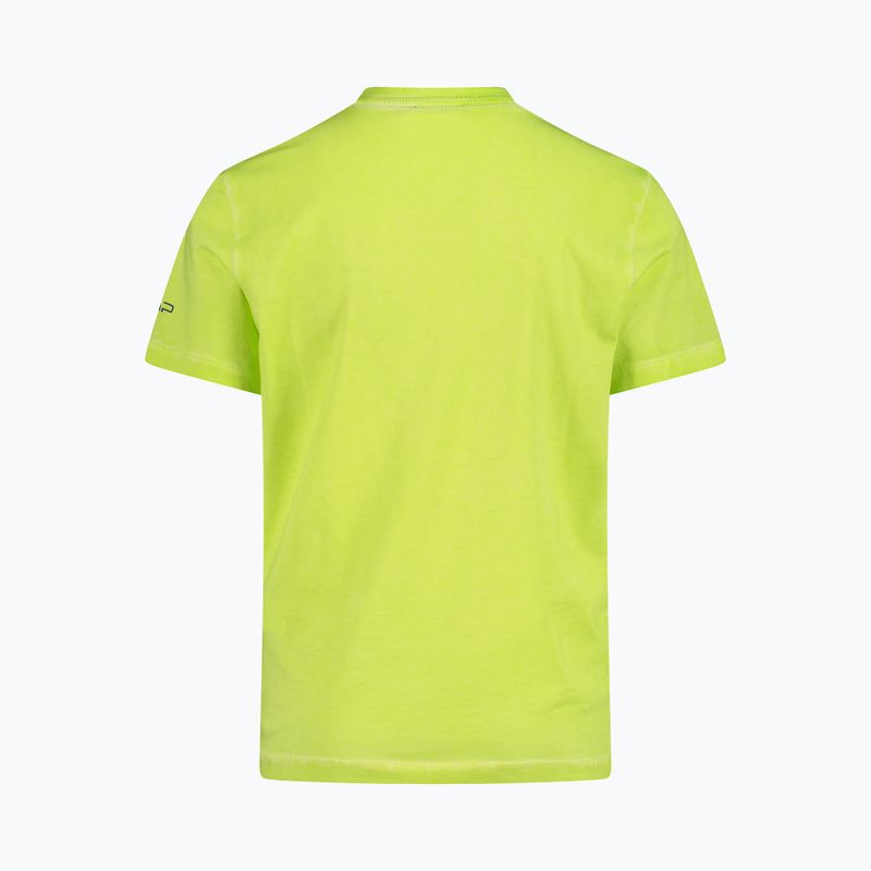 Detské trekingové tričko CMP zelené 39T7544/E474 3