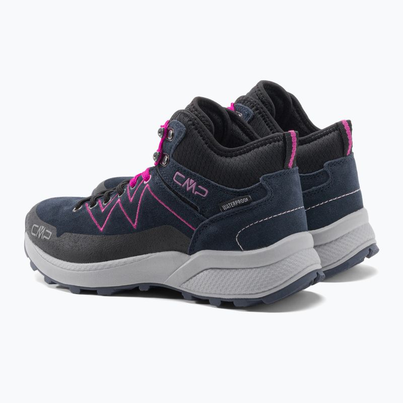 Dámske turistické topánky CMP Kaleepso Mid WP navy blue 31Q4916/M926 3