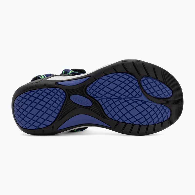 Detské sandále CMP Hamal b.blue/verde fluo 4