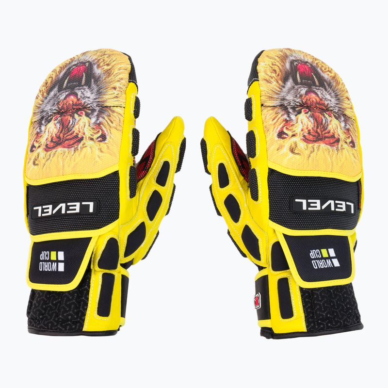 Pánske lyžiarske rukavice Level Worldcup Cf Mitt Yellow 3009 3