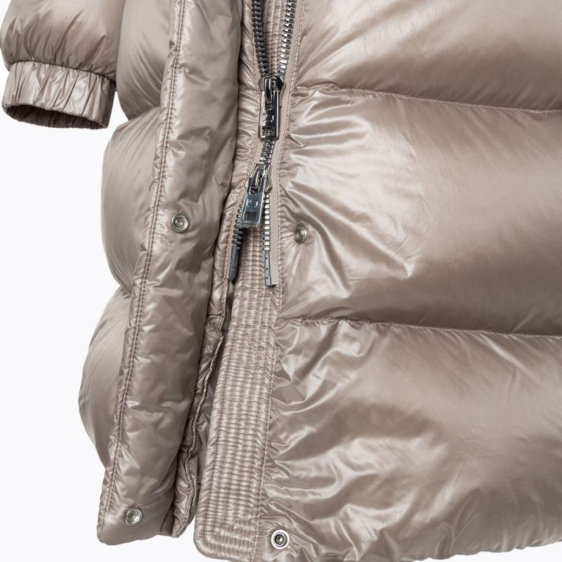 Dámska bunda Woolrich Aliquippa Long Puffer light taupe 6