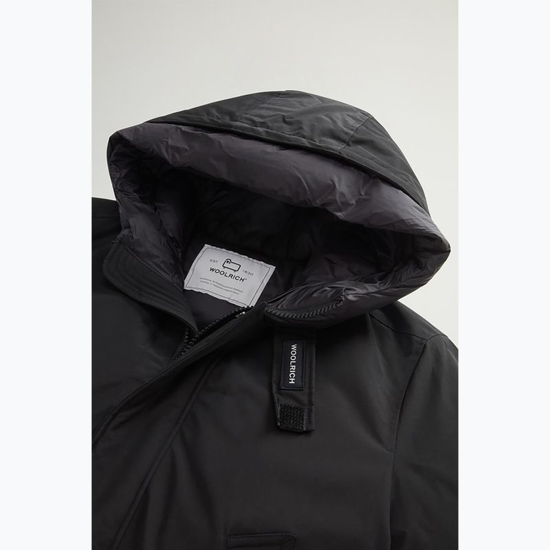 Pánska bunda Woolrich Polar High Collar Parka black 7