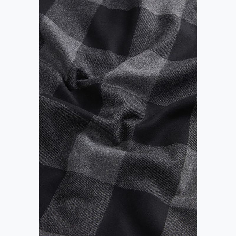 Pánska bunda Woolrich Alaskan Wool Check Overshirt charcoal buffalo 8
