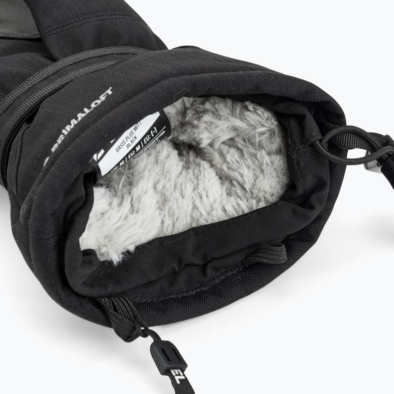 Dámske lyžiarske rukavice Level Oasis Plus Mitt black 6