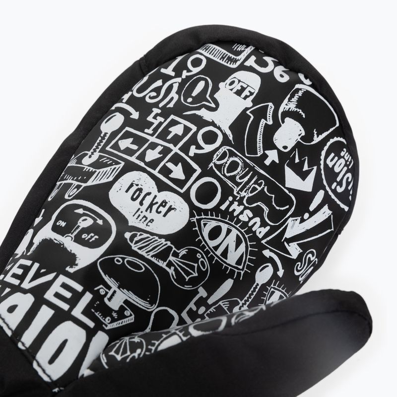 Detské lyžiarske rukavice Level Junior Mitt pink 4152JM 7