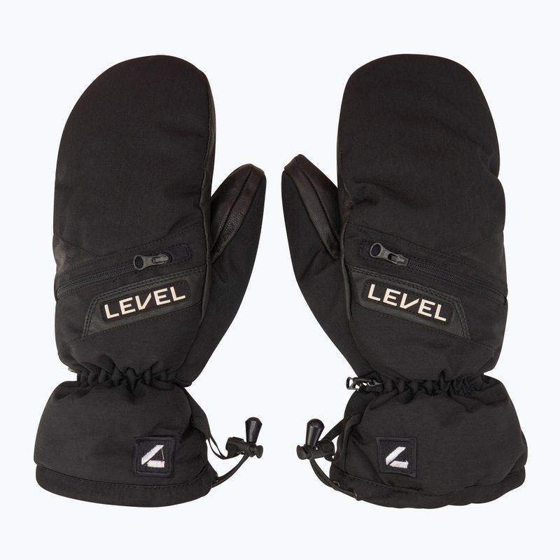Lyžiarske rukavice Level Switchback Mitt black 2