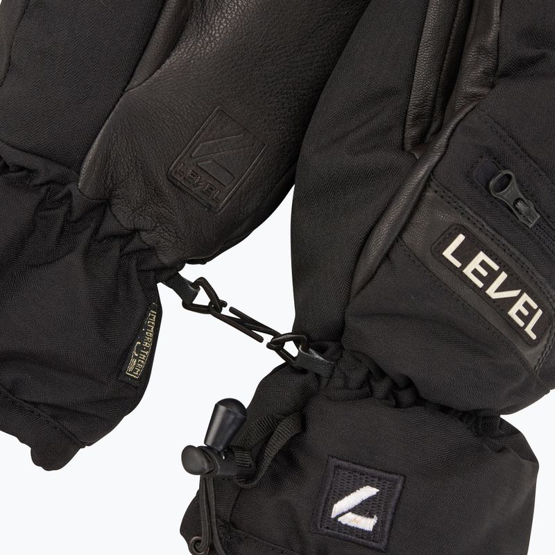 Lyžiarske rukavice Level Switchback Mitt black 5